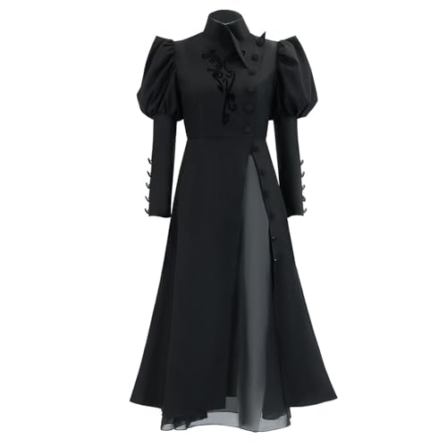 Nuoqi Glinda Hexenkostüm 2 Stück Glinda Cosplay Anzug Glinda Cosplay Kostüm für Halloween, Schwarz, X-Large von Nuoqi