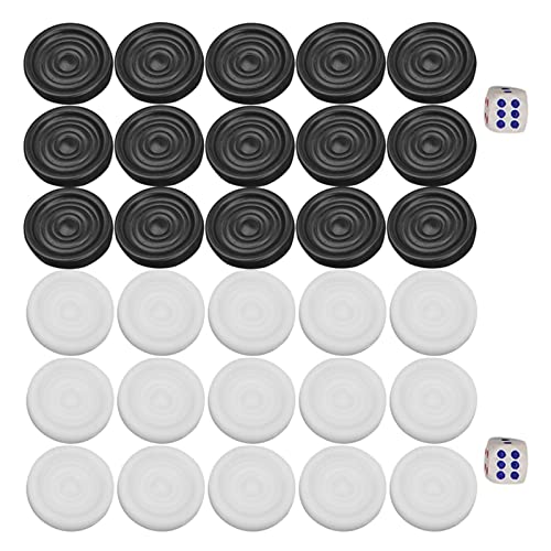 Checkers Pieces 22mm Kunststoff Schwarz Stücke Weiße Checkers Chips Set für Spielzeug Checkers Pieces Checkers Pieces 22mm Kunststoff Schwarz Stücke Weiße Checkers Chips Set für Spielzeug Checkers Pieces von Nurnesy