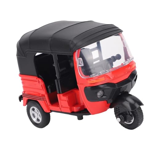 Nurnesy 1:14 Skala 3 -Rad -Motorradspielzeug - Legierungskonstruktion mit Sounds & Lichtern, Lustiges Spielzeug für Kinder, und Mädchen (Rot) von Nurnesy