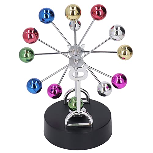 Nurnesy Buntes Elektrisches Magnet -Riesenrad -Schreibtisch Spielzeug - Perpetual Motion Metal Ball Spinner Heimdekoration Nurnesy Buntes Elektrisches Magnet -Riesenrad -Schreibtisch Spielzeug - Perpetual Motion Metal Ball Spinner Heimdekoration von Nurnesy