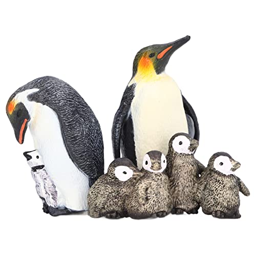 Nurnesy Pinguin-Figuren, Realistisches Kleines Tiermodell, Material, Sicher für über 3 Jahre, Pädagogisch und Dekorativ mit Detaillierter Textur, Ideal für Schulprojekte, Heimdekoration Nurnesy Pinguin-Figuren, Realistisches Kleines Tiermodell, Material, Sicher für über 3 Jahre, Pädagogisch und Dekorativ mit Detaillierter Textur, Ideal für Schulprojekte, Heimdekoration von Nurnesy