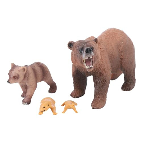Nurnesy Simuliertes Bärenmodell, Realistische Detaillierte PVC -Tierfiguren für die Dekoration der Home Office Party, Bildungsspielzeug, das Wachstumsprozess, Bildungsbärenmodell Nurnesy Simuliertes Bärenmodell, Realistische Detaillierte PVC -Tierfiguren für die Dekoration der Home Office Party, Bildungsspielzeug, das Wachstumsprozess, Bildungsbärenmodell von Nurnesy