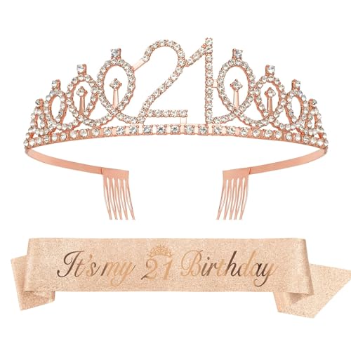 Krone Geburtstag,21. Geburtstag Mädchen,Krone Damen,Geburtstagskrone Erwachsene,Krone Gold,Tiara Damen,Schärpe Geburtstag,Crystal Crown,Birthday Queen,Prom Queen Schärpe Halloween,Geburtstags Krone Krone Geburtstag,21. Geburtstag Mädchen,Krone Damen,Geburtstagskrone Erwachsene,Krone Gold,Tiara Damen,Schärpe Geburtstag,Crystal Crown,Birthday Queen,Prom Queen Schärpe Halloween,Geburtstags Krone von Nurplexl