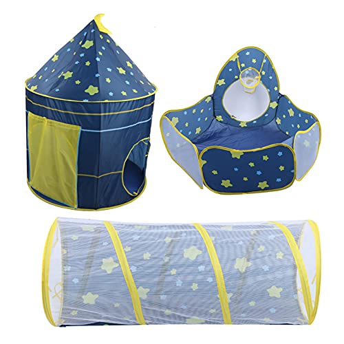 Kinderzelt Spielzelt Bällebad Kriechtunnel 3 in 1 Spielhaus aus Polyester Stoff mit Glasfaserstangen für Kinder Indoor und Outdoor Abenteuer Kinderzelt Spielzelt Bällebad Kriechtunnel 3 in 1 Spielhaus aus Polyester Stoff mit Glasfaserstangen für Kinder Indoor und Outdoor Abenteuer von NutriEss