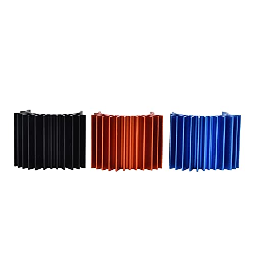 NutriEss 3PCS 3-Farben Metall Metal COLUTING FIN Set Kühlkörper für RC-Auto 540/550 Motor NutriEss 3PCS 3-Farben Metall Metal COLUTING FIN Set Kühlkörper für RC-Auto 540/550 Motor von NutriEss