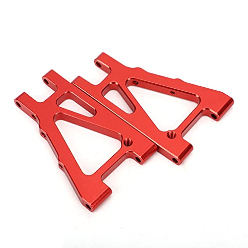 NutriEss Alloy Front Unterarm Upgrade -Teile Kyosho 4WD Optima 1/10 Off Road Vehicle Gelb 2pcs Verbesserte Leistung (Rot) von NutriEss