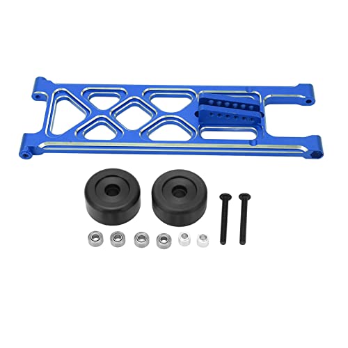 NutriEss Aluminium -Legierung Race Wheelie Bar Truss Set Losi 1/10 22S 2WD Drag Auto Red Enhanced Stability Performance (Blau) von NutriEss