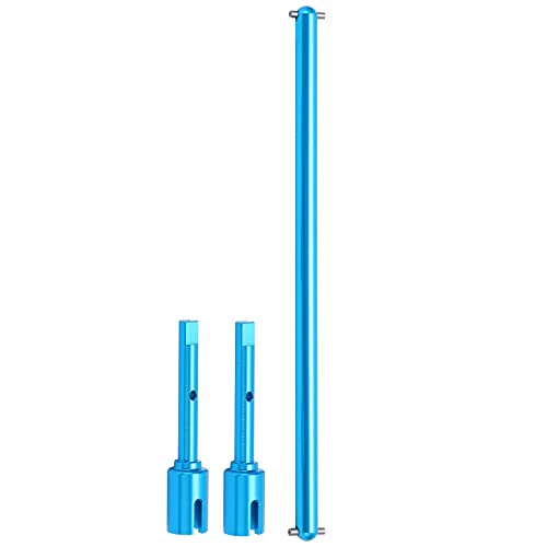 NutriEss Gelenkwellensatz aus Aluminiumlegierung, TT02 RC-Autozubehör, leichtes blaues Propeller-Anschlussstück, Upgrade-Kit für die zentrale Gelenkwelle für verbesserte Leistung NutriEss Gelenkwellensatz aus Aluminiumlegierung, TT02 RC-Autozubehör, leichtes blaues Propeller-Anschlussstück, Upgrade-Kit für die zentrale Gelenkwelle für verbesserte Leistung von NutriEss