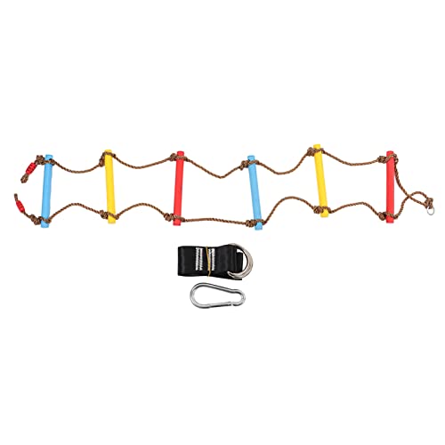 NutriEss Kids Climbing Rope Ladder Multilayer Nylon Rope Maximum Stability Good Grip Strength Child Crawling Ladder Toys Outdoor Play Tree Ladders NutriEss Kids Climbing Rope Ladder Multilayer Nylon Rope Maximum Stability Good Grip Strength Child Crawling Ladder Toys Outdoor Play Tree Ladders von NutriEss