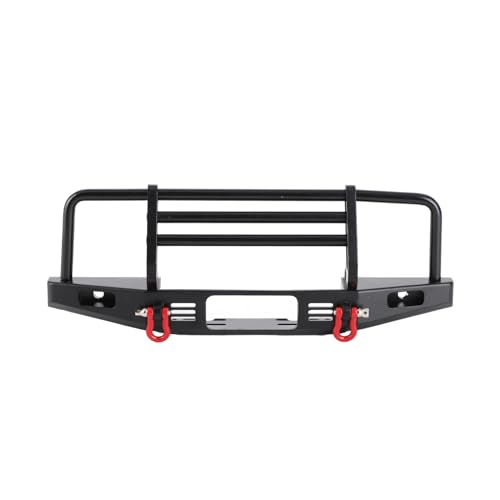 NutriEss RC -Auto einstellbare vordere Stoßfänger Accessoire SCX10 1 10 RC Crawler Car Metall Teile Verbessertes Design für Offroad -Abenteuer von NutriEss