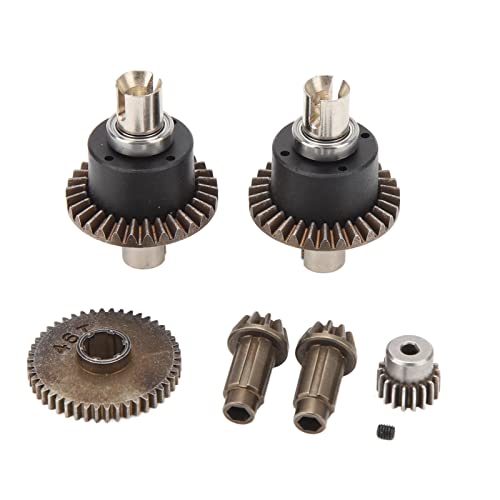 NutriEss RC Car Motor Gear Kit SCY 16101 16102 16103 16201pro 1/16 Differentialgetriebe Antriebsgetriebe Baugruppe Verbesserte Leistung langlebiger Gebrauch von NutriEss