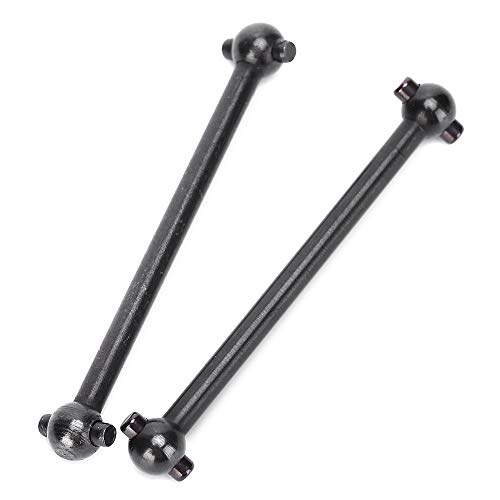 NutriEss RC Heckhundbone -Upgrade -Zubehör hochwertiger Metall -Leichtantriebswelle Austausch von Metallgewicht für Kyosho 1/10 FW06 RC -Auto 60 mm 2,4 Zoll 2pcs von NutriEss