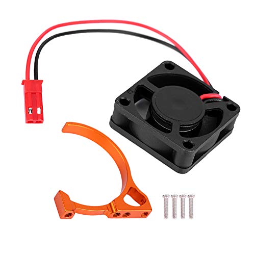 NutriEss RC Motor Kühler Kühlkörper mit Lüfter 25x25MM 30x30MM 5V Aluminiumlegierung für 1:10 RC Auto Elektro Modellbau NutriEss RC Motor Kühler Kühlkörper mit Lüfter 25x25MM 30x30MM 5V Aluminiumlegierung für 1:10 RC Auto Elektro Modellbau von NutriEss