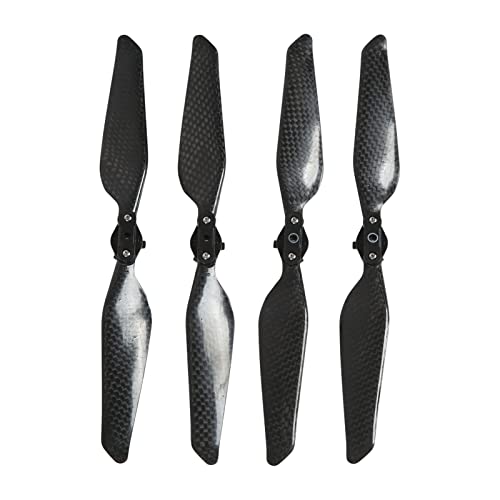 NutriEss Schnellfreisetzung Kohlefaser -Propeller -Drohnenklinge für FIMI X8 SE RC Drohne 2 Paar Leichtes Design Verbessertes Flugleistung von NutriEss