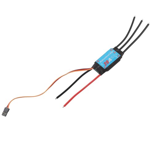 NutriEss bürstenloser Zwei -Wege -ESC 40A Elektronischer Geschwindigkeit Controller RC -Autoschiff Unterwasser -Propeller verbessert die Leistung langlebiges Design geeignet (20a) von NutriEss