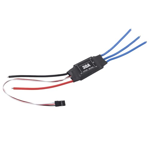 NutriEss bürstenloser Zwei -Wege -ESC 40A Elektronischer Geschwindigkeit Controller RC -Autoschiff Unterwasser -Propeller verbessert die Leistung langlebiges Design geeignet (30a) von NutriEss