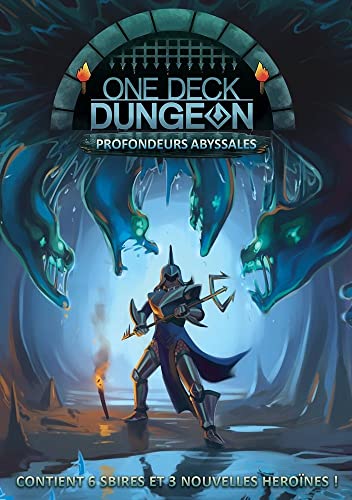 Nuts Publishing One Deck Dungeon Abyssales: Fantasy-Spiel für 14+, 1-2 Spieler, 30 min bis 1h, Neuheit von Nuts Publishing