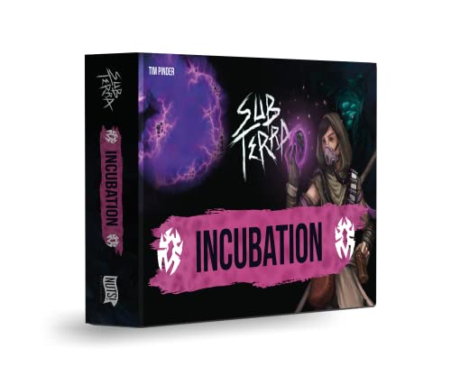 Sub Terra (Erweiterung Nr. 4: Inkubation) – Gesellschaftsspiel – französische Version von Nuts! Publishing