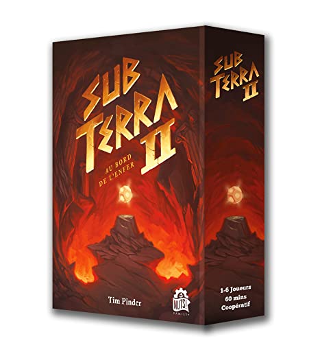 Sub Terra 2 - Gesellschaftsspiel - französische Version von Nuts! Publishing