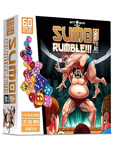 Sumo Rumble, würfelbasiertes Sumo-Kampf-königliches Spiel von Nutt Heads
