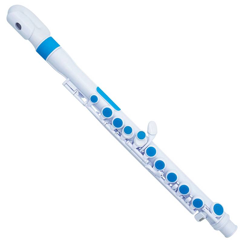 Nuvo jFlute 2.0 BL white-blue Querflöte von Nuvo