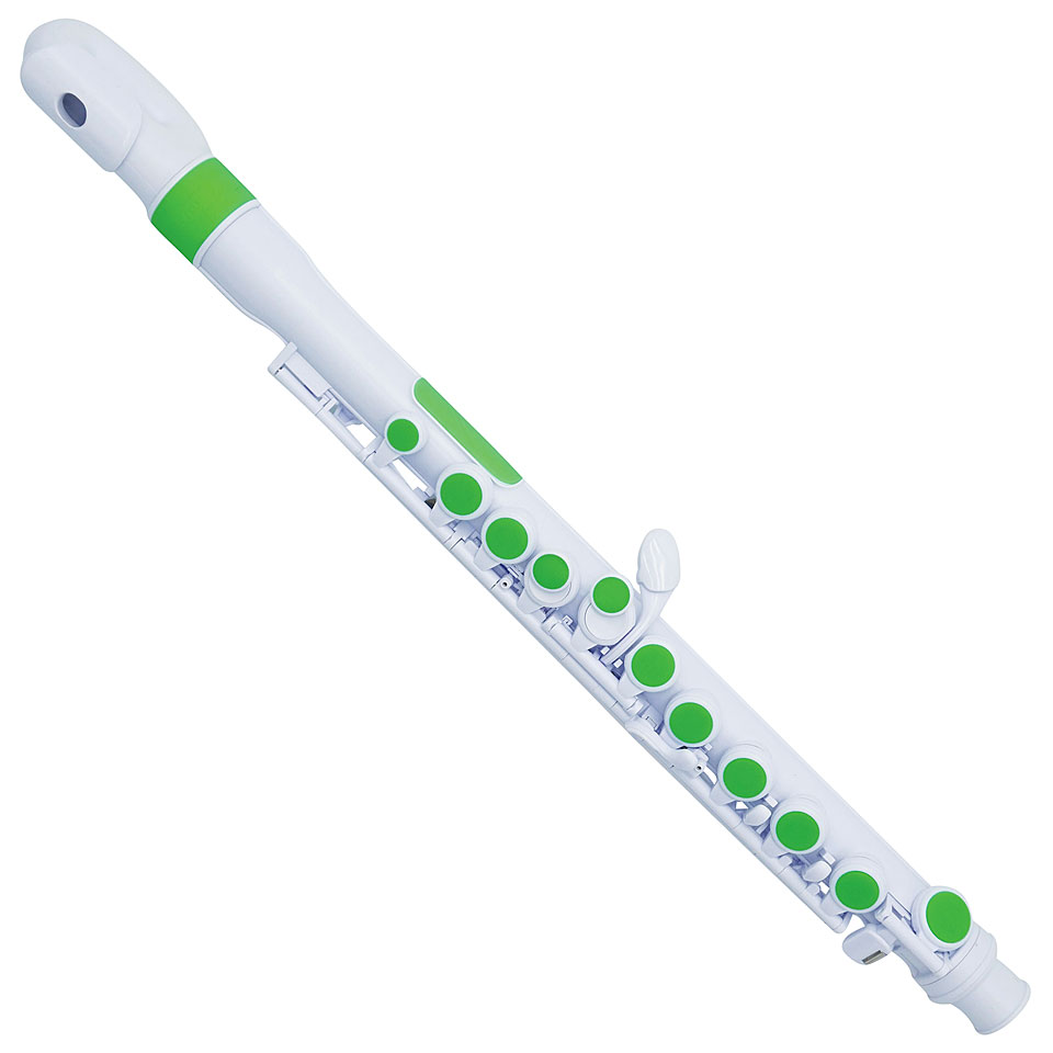 Nuvo jFlute 2.0 GN white-green Querflöte von Nuvo