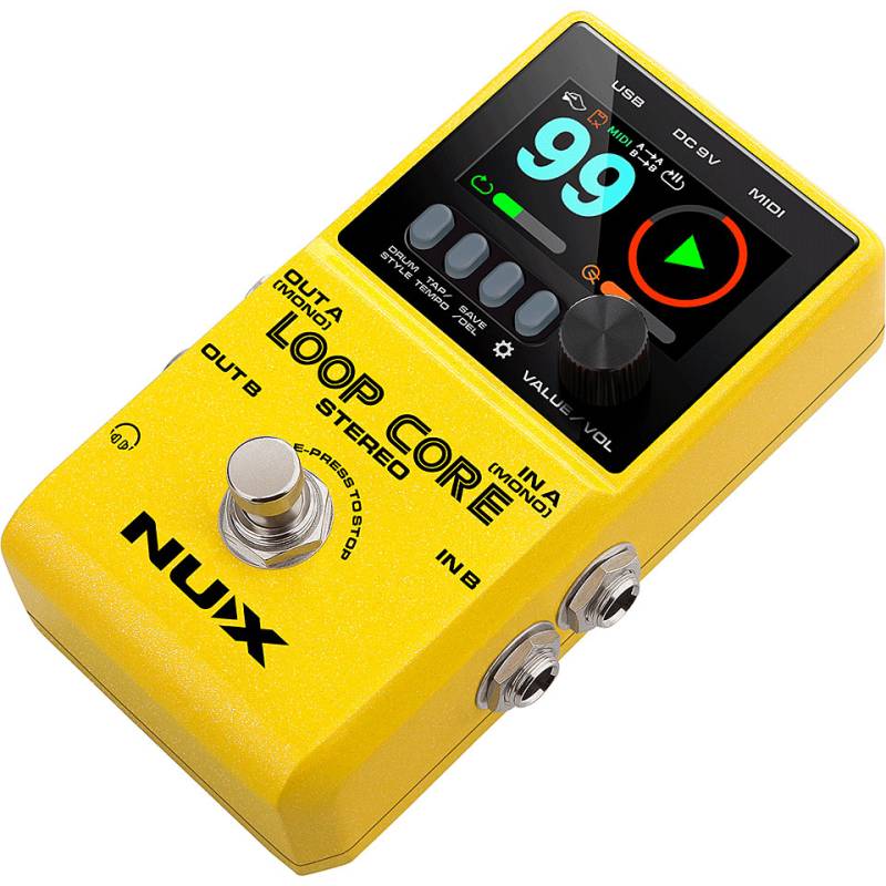 NUX Loop Core Stereo Effektgerät E-Gitarre von Nux
