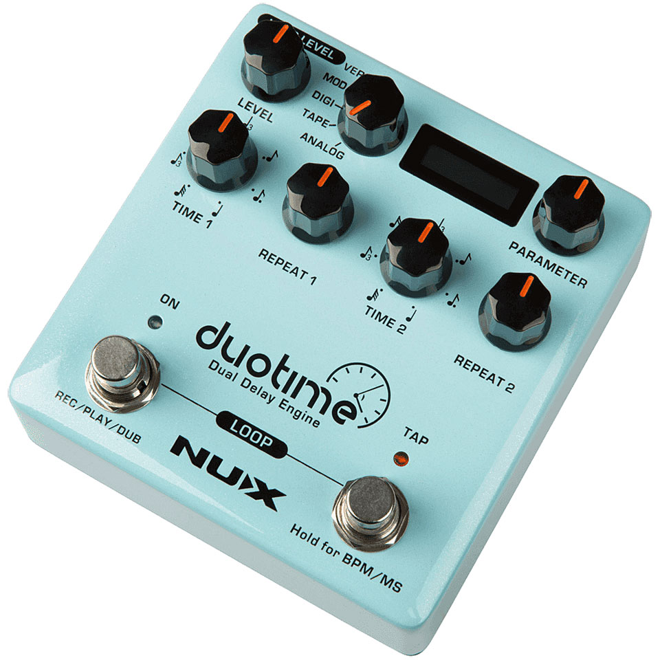 NUX NDD-6 Duotime Effektgerät E-Gitarre von Nux