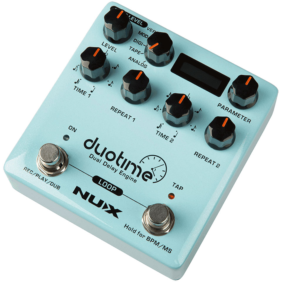NUX NDD-6 Duotime Effektgerät E-Gitarre NUX NDD-6 Duotime Effektgerät E-Gitarre von Nux