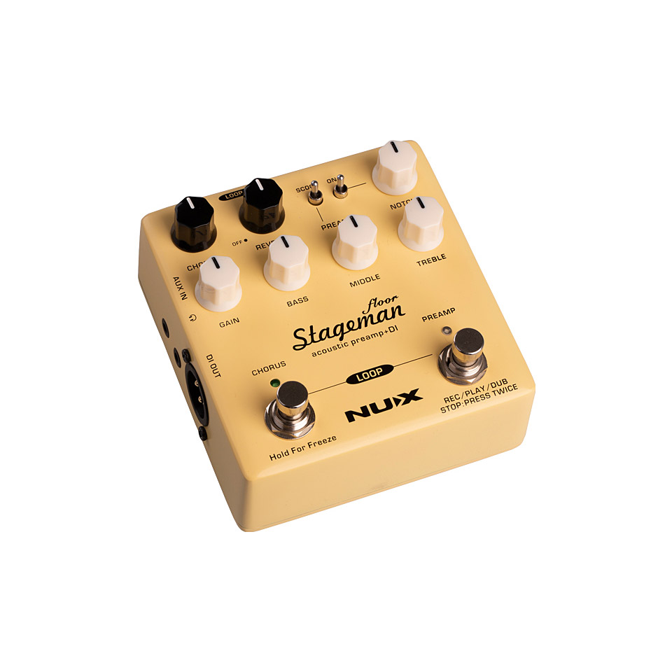 NUX Stageman Floor Preamp Effektgerät Akustikgitarre NUX Stageman Floor Preamp Effektgerät Akustikgitarre von Nux