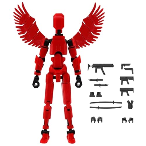 Actionfigur – bewegliches Modell mit mehreren Gelenken, 3D-gedrucktes Actionfigurenspielzeug | Körperaktivitätsroboter, Schreibtischroboterspielzeug, bewegliches Spielzeug mit mehreren Gelenken, Actio von Nuyhadds