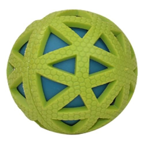 Hundespielzeug Ball Gummi - Zahnreinigung Hunde Ball, Apportier Kugel Spielzeug | Beißfestes Hundeball Intelligenzspielzeug, Elastisches interaktives Wurfspielzeug für Welpen, kleine bis große Hunde Hundespielzeug Ball Gummi - Zahnreinigung Hunde Ball, Apportier Kugel Spielzeug | Beißfestes Hundeball Intelligenzspielzeug, Elastisches interaktives Wurfspielzeug für Welpen, kleine bis große Hunde von Nuyhadds