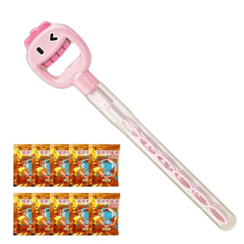 Nuyhadds Bubble Blower Stick, Blasenstab für Kinder, tragbares Blasspielzeug, Cartoon-Spiel, lustiges Outdoor-Spiel für Zuhause, Camping, Treffen, Nuyhadds Bubble Blower Stick, Blasenstab für Kinder, tragbares Blasspielzeug, Cartoon-Spiel, lustiges Outdoor-Spiel für Zuhause, Camping, Treffen, von Nuyhadds