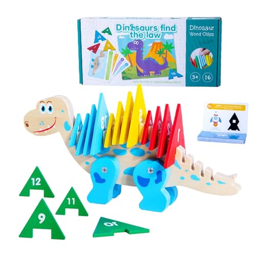 Nuyhadds Dinosauriernummer Puzzle, Tierrätsel für Kinder - Kognitive interaktiver kreatives Puzzlespielzeug | Feinmotorik -Aktivität Spielzeugmathematik Vorschule für Bildungsmädchen im Alter von 3+ Nuyhadds Dinosauriernummer Puzzle, Tierrätsel für Kinder - Kognitive interaktiver kreatives Puzzlespielzeug | Feinmotorik -Aktivität Spielzeugmathematik Vorschule für Bildungsmädchen im Alter von 3+ von Nuyhadds