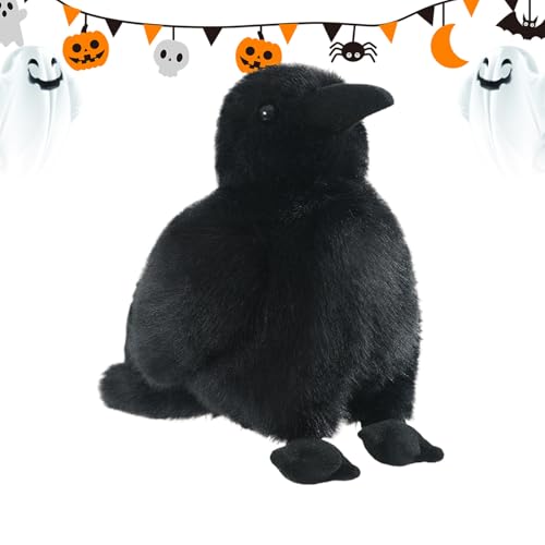 Nuyhadds Gefüllte - Tierisches Wurfkissen Deko | Gothic weiches Kuscheltier für Kinder ab 3 Jahren Wohndekor für Tisch Auto Kinderzimmer Wohnzimmer Halloween Party Nuyhadds Gefüllte - Tierisches Wurfkissen Deko | Gothic weiches Kuscheltier für Kinder ab 3 Jahren Wohndekor für Tisch Auto Kinderzimmer Wohnzimmer Halloween Party von Nuyhadds