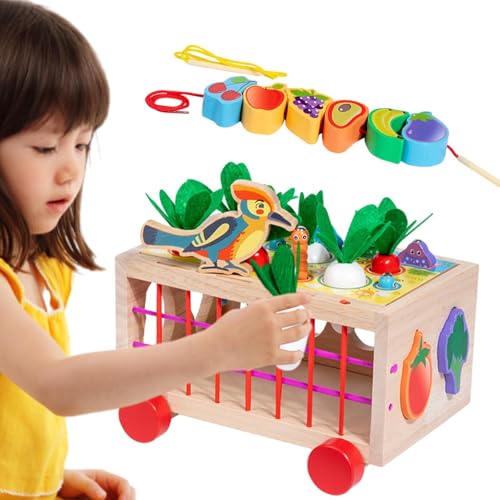 Nuyhadds Karotten Harvest Game Holzspielzeug, Karottenpfläge Babyspielzeug - Lustige pädagogische Form Sortierrätsel | Formsortierung Holzfarmspielzeug, Rätselkarkenwagen für Reisen, Schule, frühe Nuyhadds Karotten Harvest Game Holzspielzeug, Karottenpfläge Babyspielzeug - Lustige pädagogische Form Sortierrätsel | Formsortierung Holzfarmspielzeug, Rätselkarkenwagen für Reisen, Schule, frühe von Nuyhadds