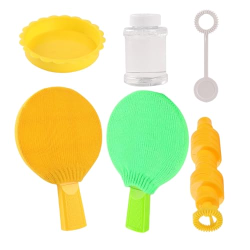 Nuyhadds Kinder-Bubble-Schläger-Spielzeug,Bubble-Schläger-Spielzeug-Set - Bubble Tischtennisschläger Hüpfspielzeug - Lernspielzeug für den Innen- und Außenbereich zur Förderung der Feinmotorik für Nuyhadds Kinder-Bubble-Schläger-Spielzeug,Bubble-Schläger-Spielzeug-Set - Bubble Tischtennisschläger Hüpfspielzeug - Lernspielzeug für den Innen- und Außenbereich zur Förderung der Feinmotorik für von Nuyhadds