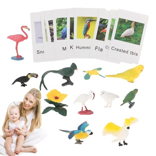 Nuyhadds Tier-Matching-Spiel, Tier-Matching-Lernkarten - Passendes Spiel für das Lernen im Vorschulalter,Passende Karte mit Tierfiguren, kognitives Cartoon-Spielzeug für Kindertag und Erntedankfest Nuyhadds Tier-Matching-Spiel, Tier-Matching-Lernkarten - Passendes Spiel für das Lernen im Vorschulalter,Passende Karte mit Tierfiguren, kognitives Cartoon-Spielzeug für Kindertag und Erntedankfest von Nuyhadds