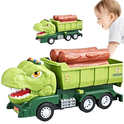 Nuyhadds Trucks für, sauriertransport -Lastwagenspielzeug - saurier-Auto-LKW-Spielzeug - Toys Lernspielzeug, saurier-Transportwagen, rückziehbares Auto, saurier-Technikfahrzeug für Kinder ab 3 Jahren Nuyhadds Trucks für, sauriertransport -Lastwagenspielzeug - saurier-Auto-LKW-Spielzeug - Toys Lernspielzeug, saurier-Transportwagen, rückziehbares Auto, saurier-Technikfahrzeug für Kinder ab 3 Jahren von Nuyhadds