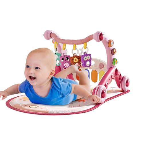 Baby Activity Mat Gym, Non-Slip Play Mat with Walker, Interactive Motor Skill Toy, Soft Sensory Floor Surfaces, Ideal for Nursery Daycare Center Toddler Development Baby Activity Mat Gym, Non-Slip Play Mat with Walker, Interactive Motor Skill Toy, Soft Sensory Floor Surfaces, Ideal for Nursery Daycare Center Toddler Development von Nuyhgtr