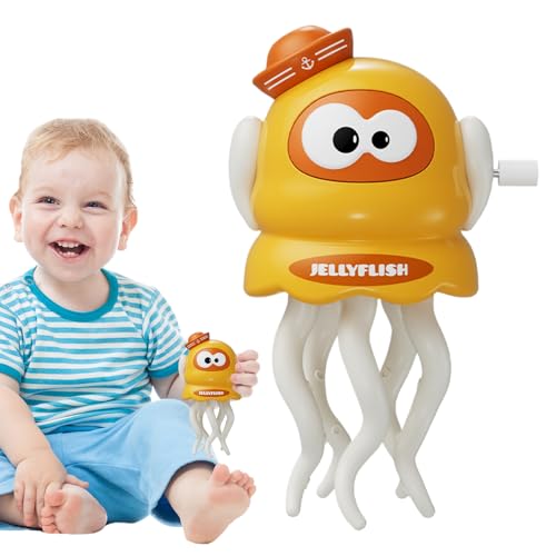 Dancing Octopus Toy, Children Clockwork Crawling, Automatic Windup Sea Animal, Bright Colors, Safe Materials, Excellent for Babies Boys Girls Playtime and Learning von Nuyhgtr