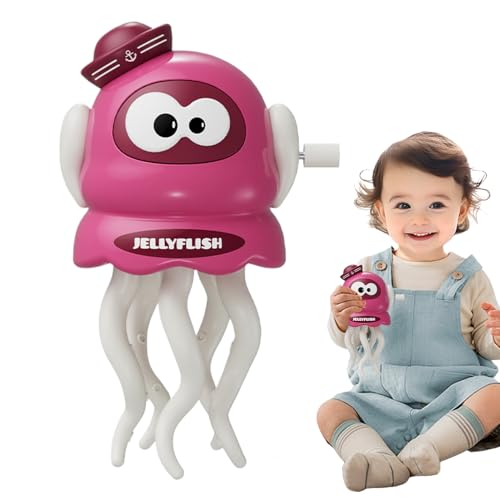 Dancing Octopus Toy, Children Clockwork Crawling, Automatic Windup Sea Animal, Bright Colors, Safe Materials, Excellent for Babies Boys Girls Playtime and Learning von Nuyhgtr
