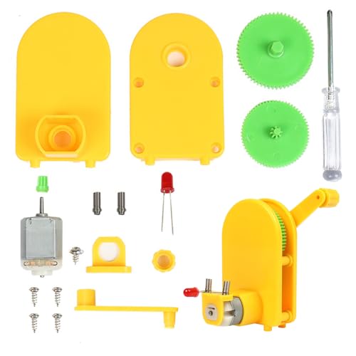 Hand Crank Generator, Building Toy, Versatile Educational Stem Game, Manual Power Generator, Science Activity Kit Project for Boys and Girls, 3.14 Inches, Multicolor Hand Crank Generator, Building Toy, Versatile Educational Stem Game, Manual Power Generator, Science Activity Kit Project for Boys and Girls, 3.14 Inches, Multicolor von Nuyhgtr