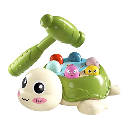 Nuyhgtr Mole Game, Turtle Educational Pounding Toys, Developmental Interactive Learning, Cute Mole Games, Ideal for Kids, Boys and Girls, Play Activity 7.68x6.3x2.72 Inch von Nuyhgtr