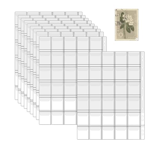 Nuyhgtr Münzsammelbuch,Münzsammelalbum | Münzsammelbuch für Neujahrsgeschenke – tragbar und transparent für Briefmarken, Sammelkarten und Währung von Nuyhgtr