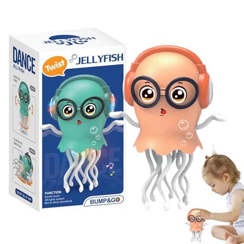 Nuyhgtr Octopus Toy, Electric Crawling Toy, Interactive Smart Design with Fun Entertainment Feature, Dancing Toys for Children’s Room and Indoor Playtime, 4.02x4.41x8.11 inches Nuyhgtr Octopus Toy, Electric Crawling Toy, Interactive Smart Design with Fun Entertainment Feature, Dancing Toys for Children’s Room and Indoor Playtime, 4.02x4.41x8.11 inches von Nuyhgtr