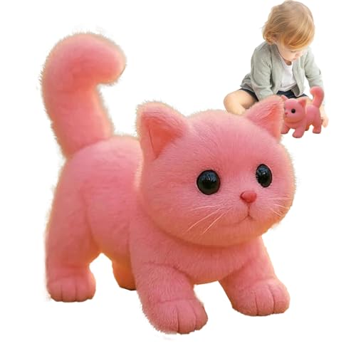 Nuyhgtr Realistischer Roboter-Katze - Realistische Stoffkatze Kuscheltier Zum Spielen Und Kuscheln,Niedliches Tier Spielzeug Für Töchter Söhne Mädchen Muttertag Valentinstag Familie Büro Nuyhgtr Realistischer Roboter-Katze - Realistische Stoffkatze Kuscheltier Zum Spielen Und Kuscheln,Niedliches Tier Spielzeug Für Töchter Söhne Mädchen Muttertag Valentinstag Familie Büro von Nuyhgtr