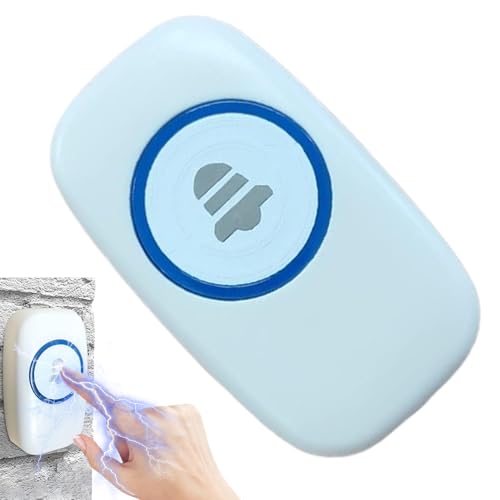Nuyhgtr Shock Prank Doorbell, Electric Gag Toy, Battery-Operated Trick with Realistic Design, Hilarious Surprise for Friends, Adults, Family Fun, Offices, or Home Pranks, 2.8x1.57 inches Nuyhgtr Shock Prank Doorbell, Electric Gag Toy, Battery-Operated Trick with Realistic Design, Hilarious Surprise for Friends, Adults, Family Fun, Offices, or Home Pranks, 2.8x1.57 inches von Nuyhgtr