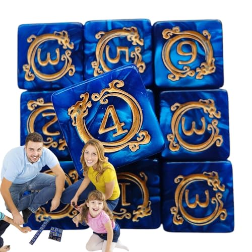 Polyhedral Dice, Creative Dice Table Games, 10x Dragon Pattern Role Playing Toys, Unique Decorative Pieces, Ideal for Desk, Car, Kids, Adults, Men, Women, Game Nights, Polyhedral Dice, Creative Dice Table Games, 10x Dragon Pattern Role Playing Toys, Unique Decorative Pieces, Ideal for Desk, Car, Kids, Adults, Men, Women, Game Nights, von Nuyhgtr