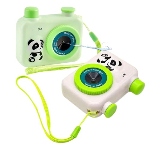 Squirt Camera Prank, 2X Cute Panda Simulation Camera with Water Spray, Fun Gag Toy, Hilarious Photographed Prop, Novelty Party Gift for Graduation and Special Events von Nuyhgtr